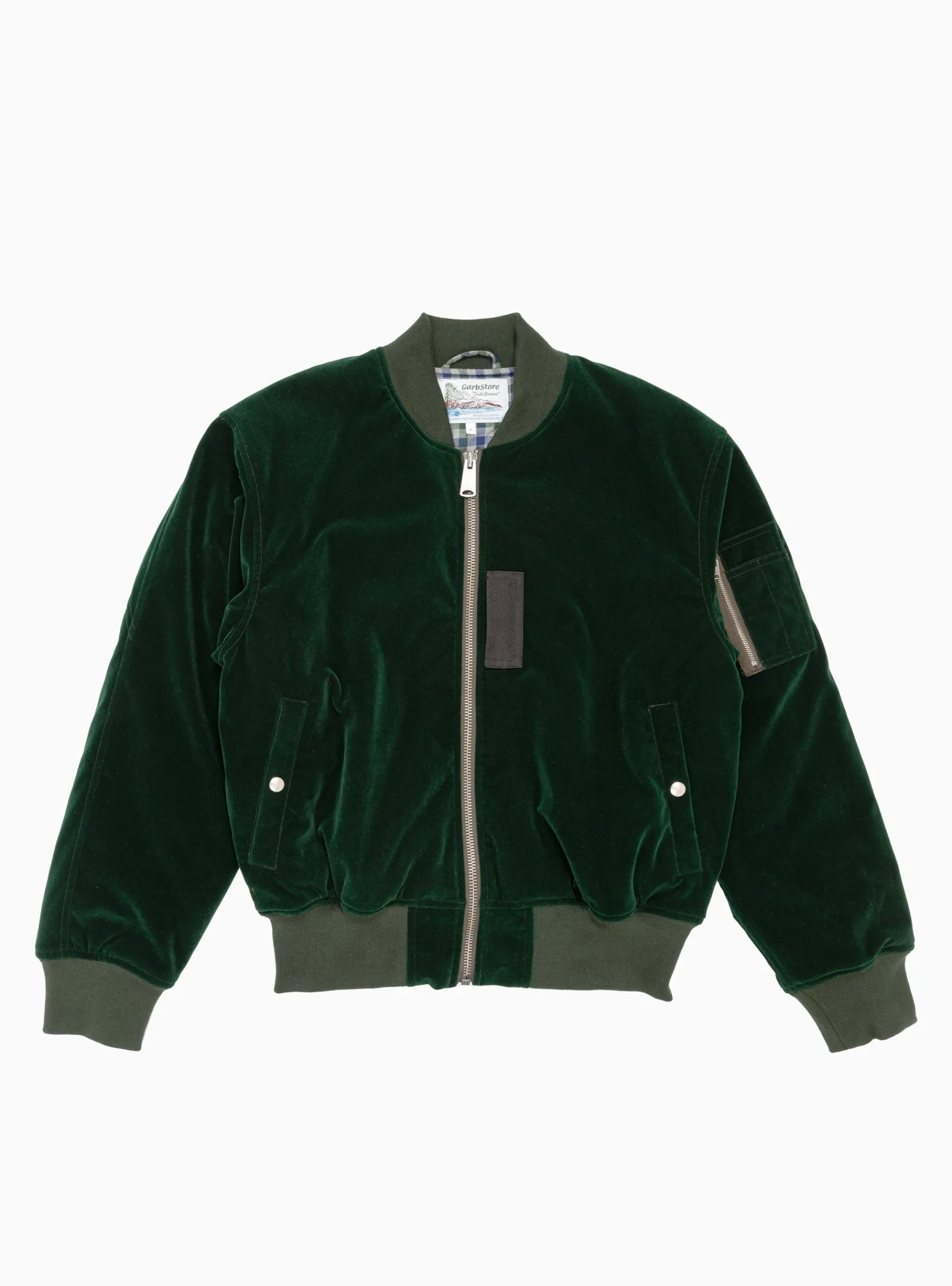 Flight Jacket Bottle Green<Garbstore Online