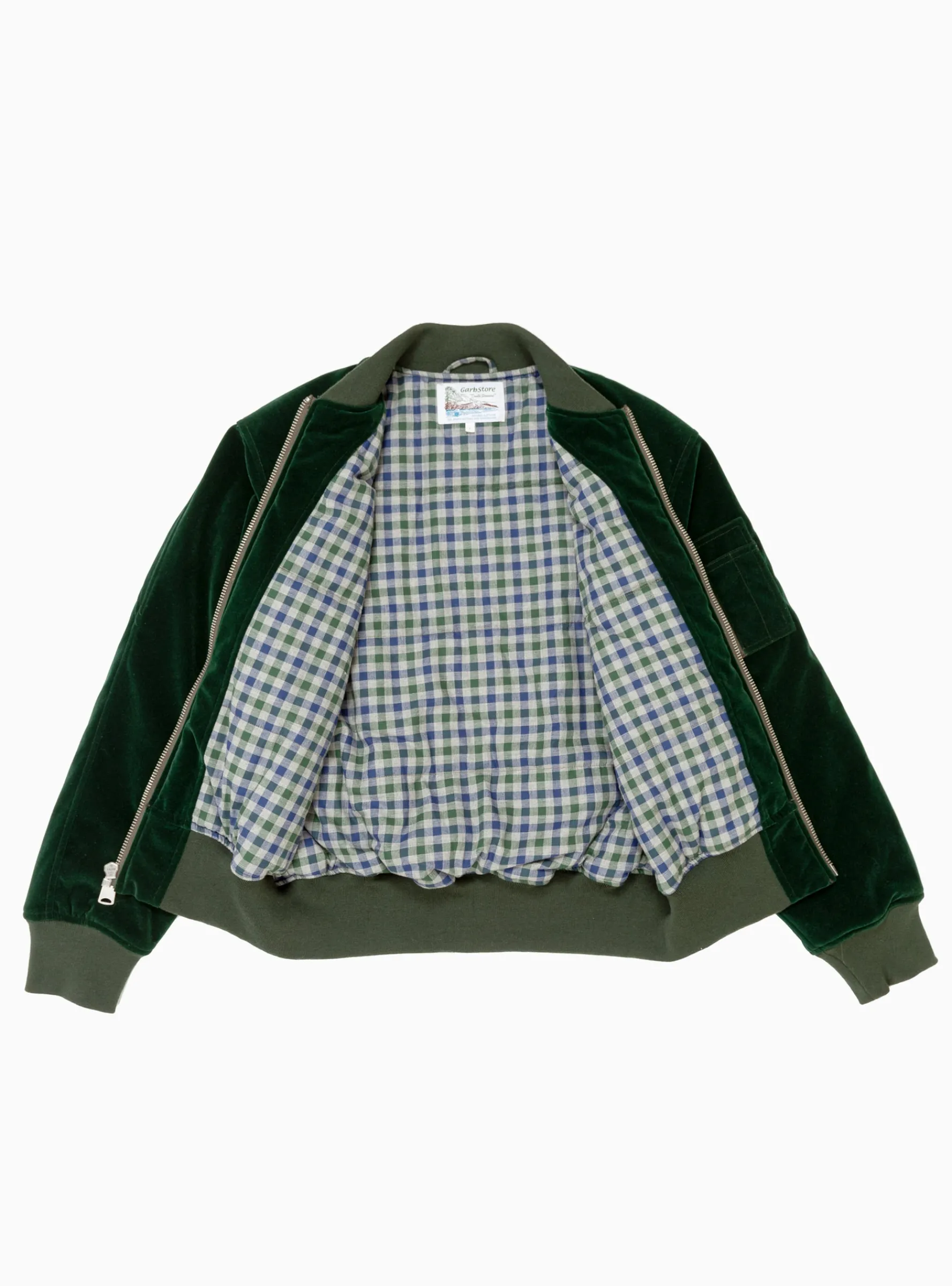 Flight Jacket Bottle Green<Garbstore Online