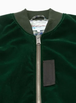 Flight Jacket Bottle Green<Garbstore Online