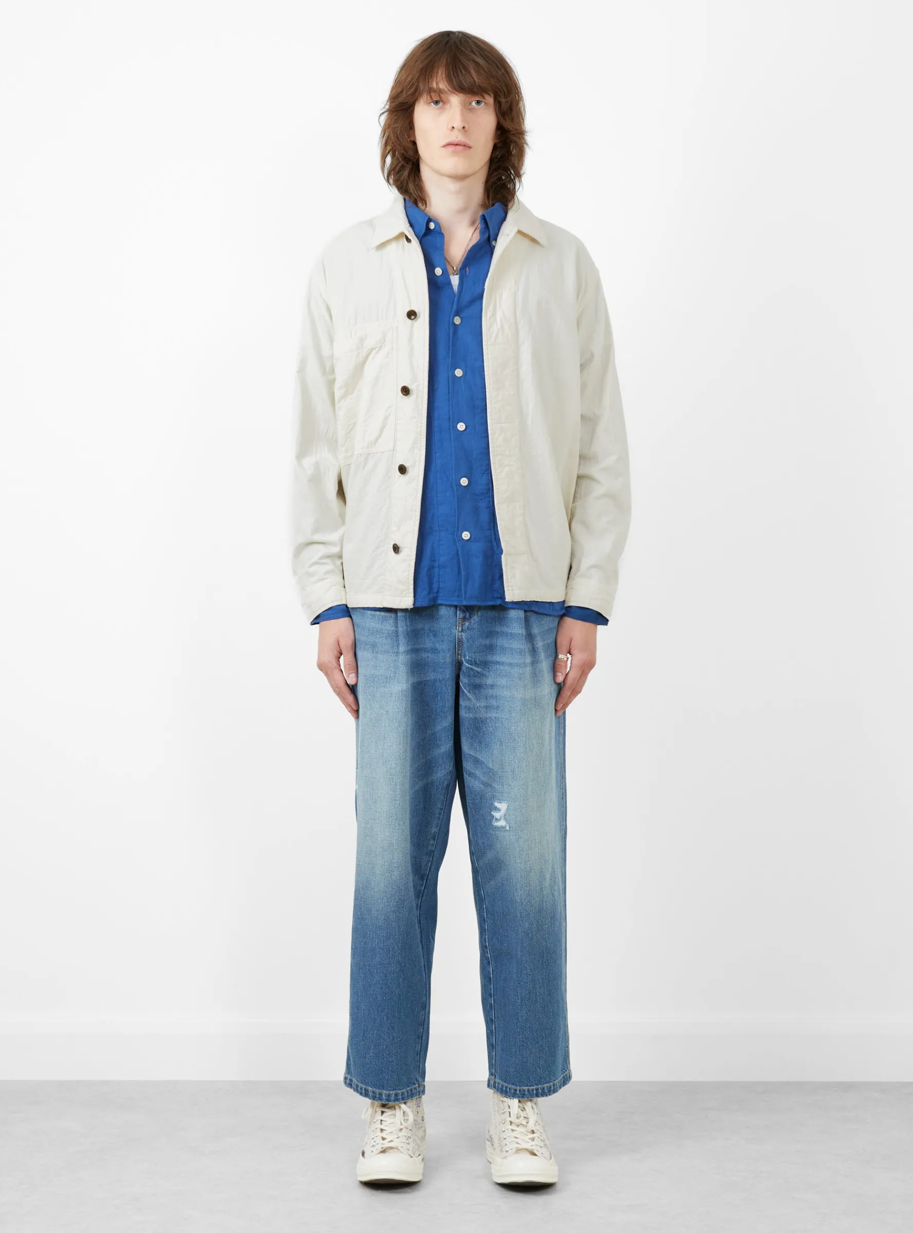 Flight Shirt Ecru<TDR Discount