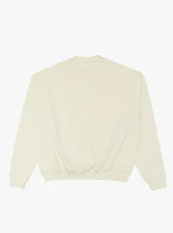 Floppy Disk Logo Crewneck Antique White<Arnold Park Studios Best