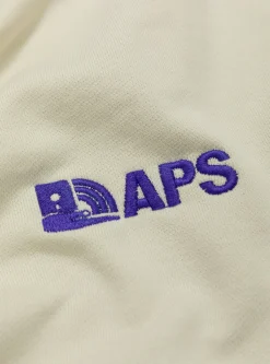Floppy Disk Logo Crewneck Antique White<Arnold Park Studios Best