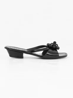 Flora Slip On Sandal Black<About Arianne Clearance