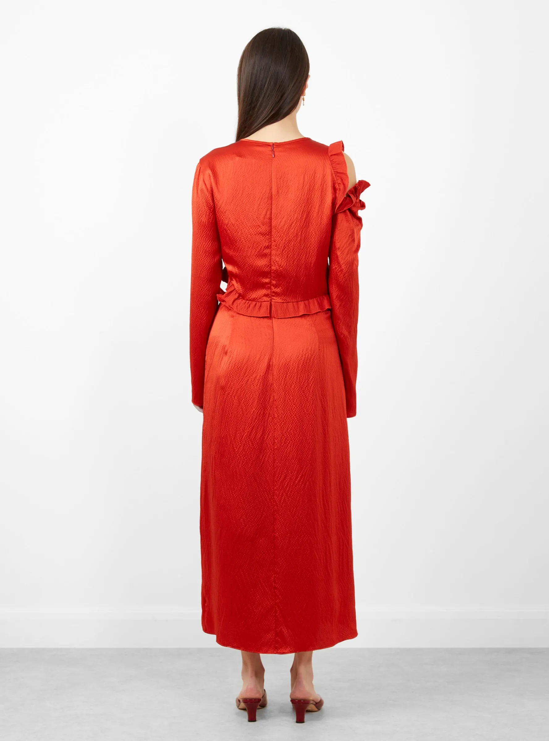 Fontes Dress Tomato<Rachel Comey Best