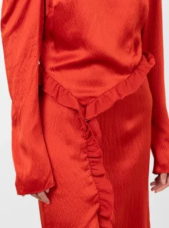Fontes Dress Tomato<Rachel Comey Best