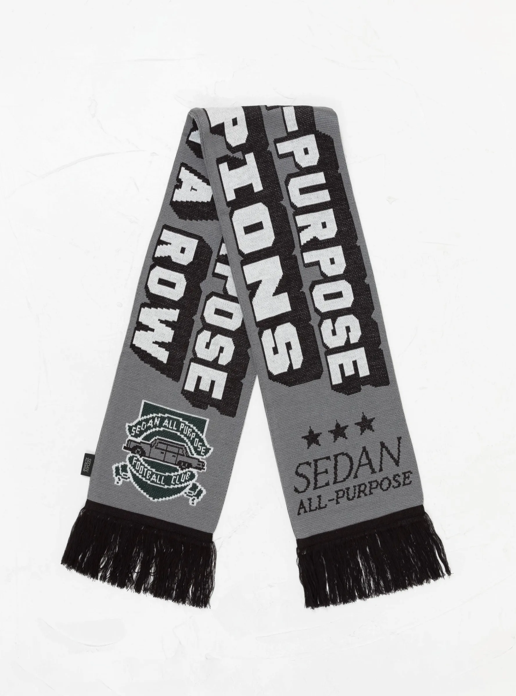 Football Scarf Grey<Sedan All-Purpose Fashion