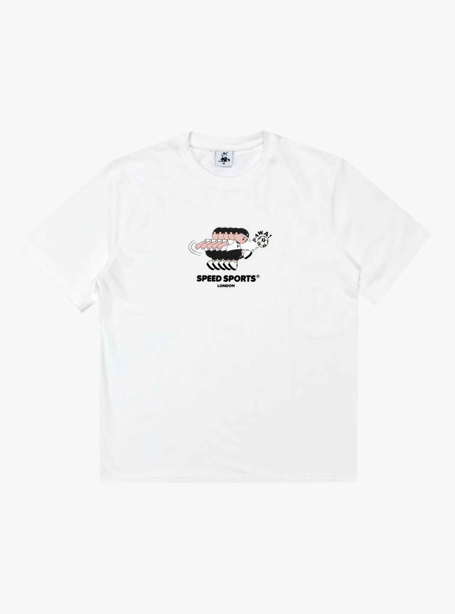 Footie Boy T-Shirt White<Pawa Speed Sports Fashion