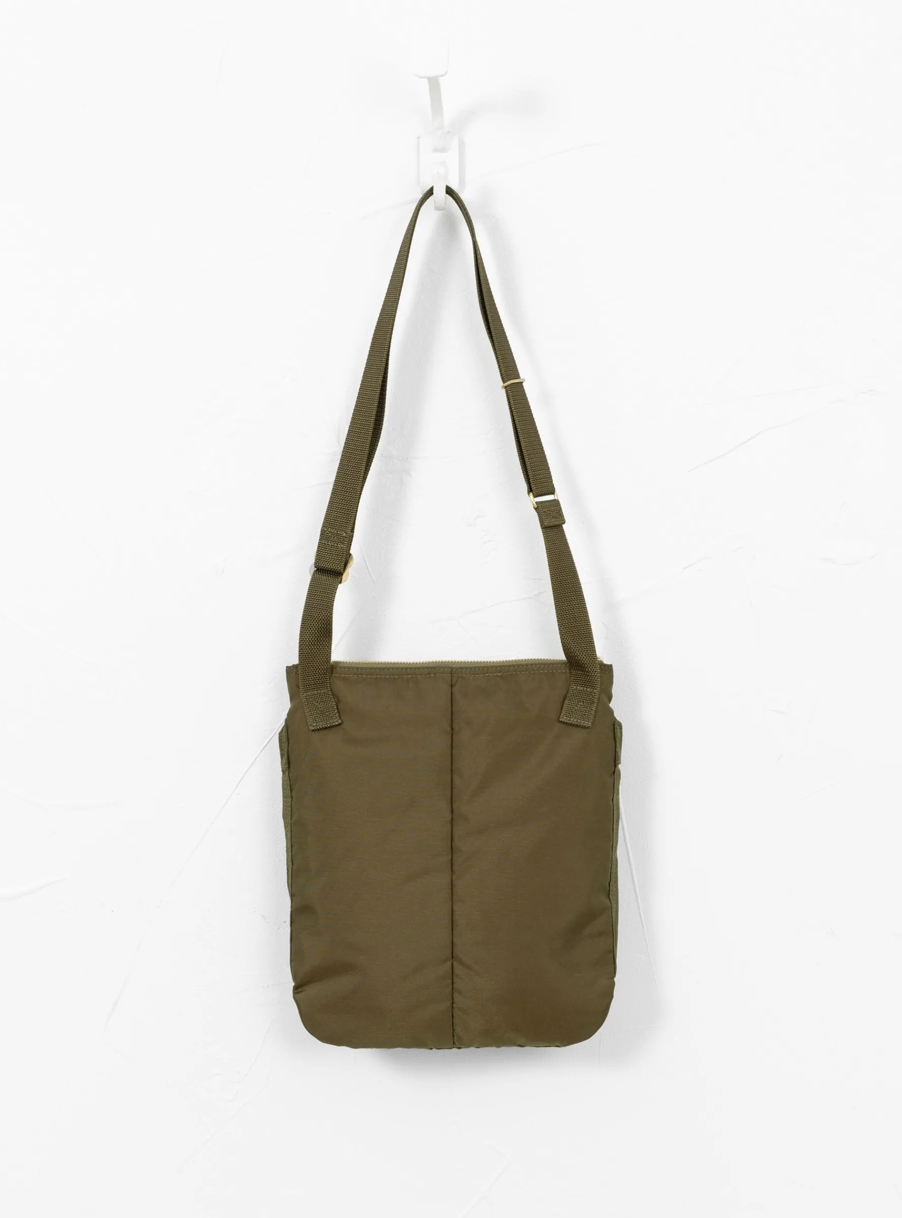FORCE Vertical Shoulder Bag Olive Drab<Porter Yoshida & Co. Discount