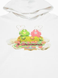 Forgflog Hoodie White<b.Eautiful Outlet