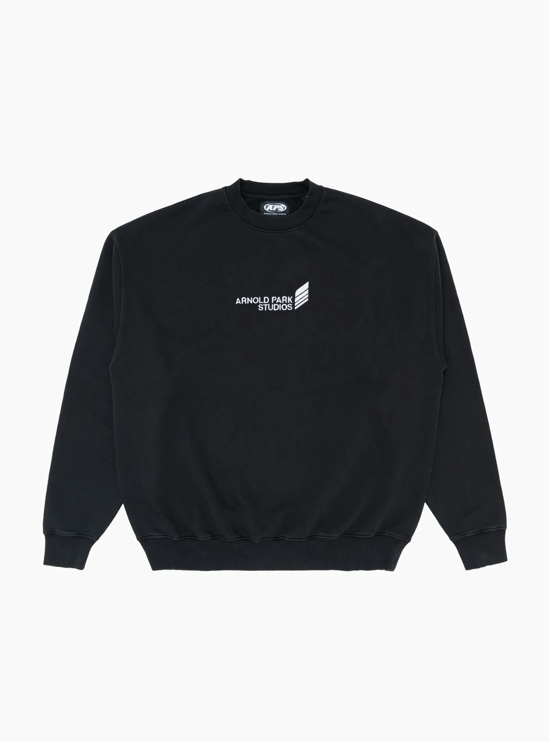 Foundation Logo Sweatshirt Faded Black<Arnold Park Studios Online