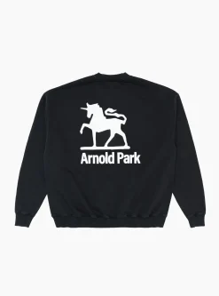 Foundation Logo Sweatshirt Faded Black<Arnold Park Studios Online