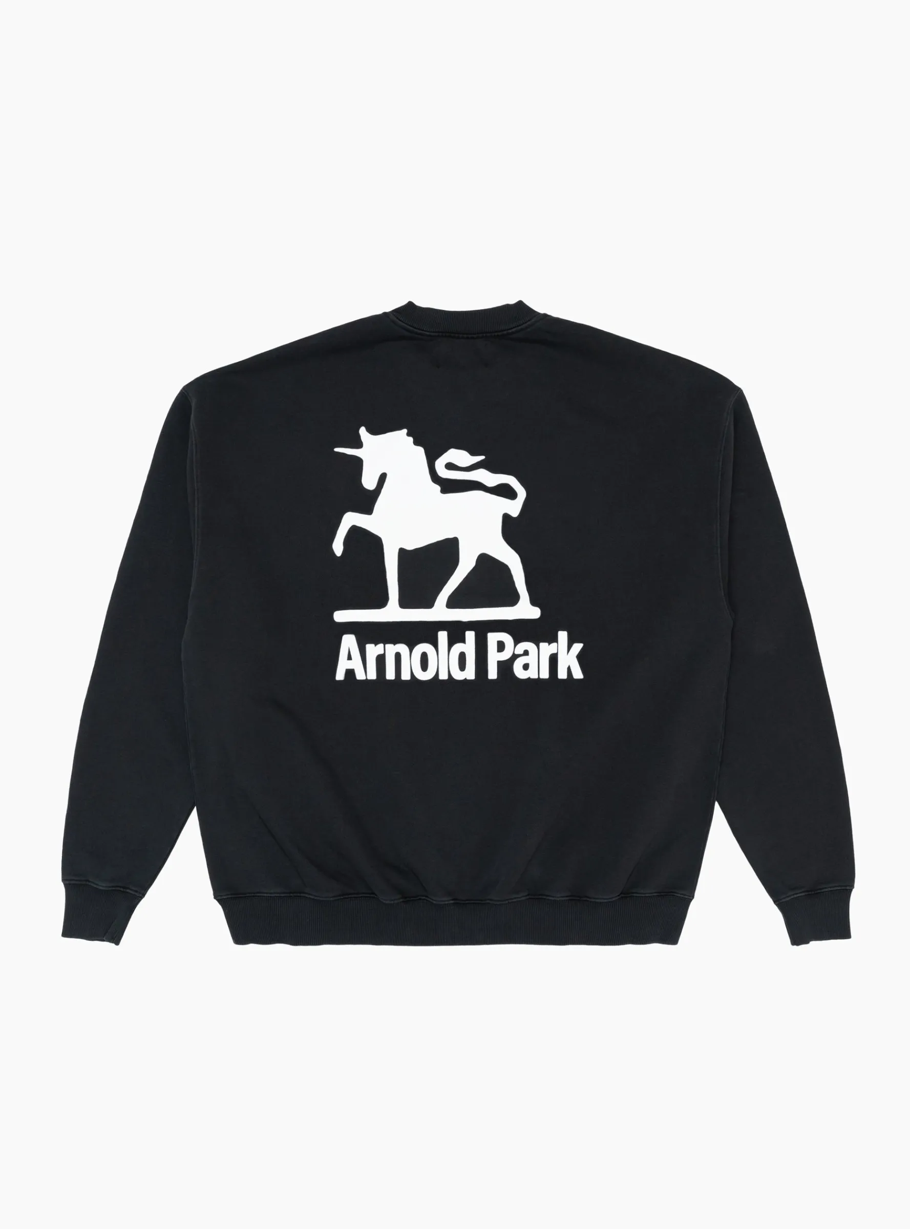 Foundation Logo Sweatshirt Faded Black<Arnold Park Studios Online