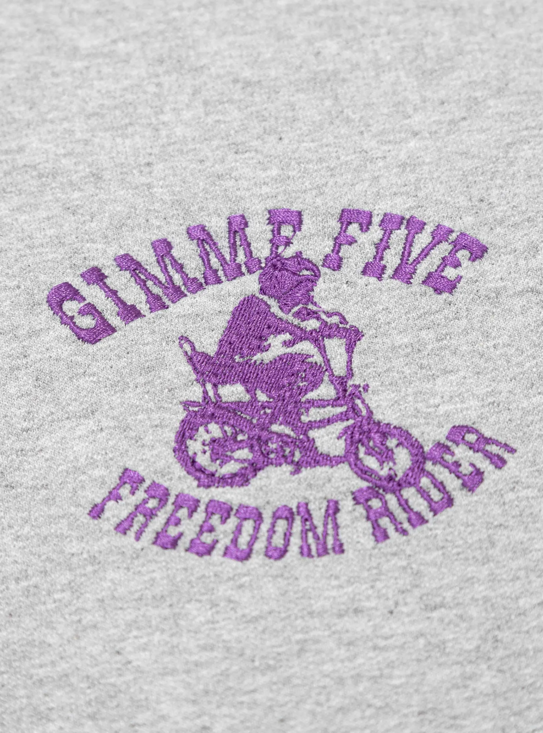 Freedom Rider Sweatshirt Grey<Gimme Five Sale