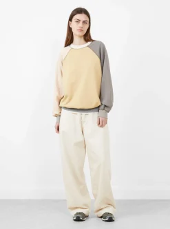 French Terry Crazy Pullover Beige<BEAMS BOY Hot