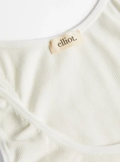 Freya Yoga Bra Natural White<Elliot Organics Best