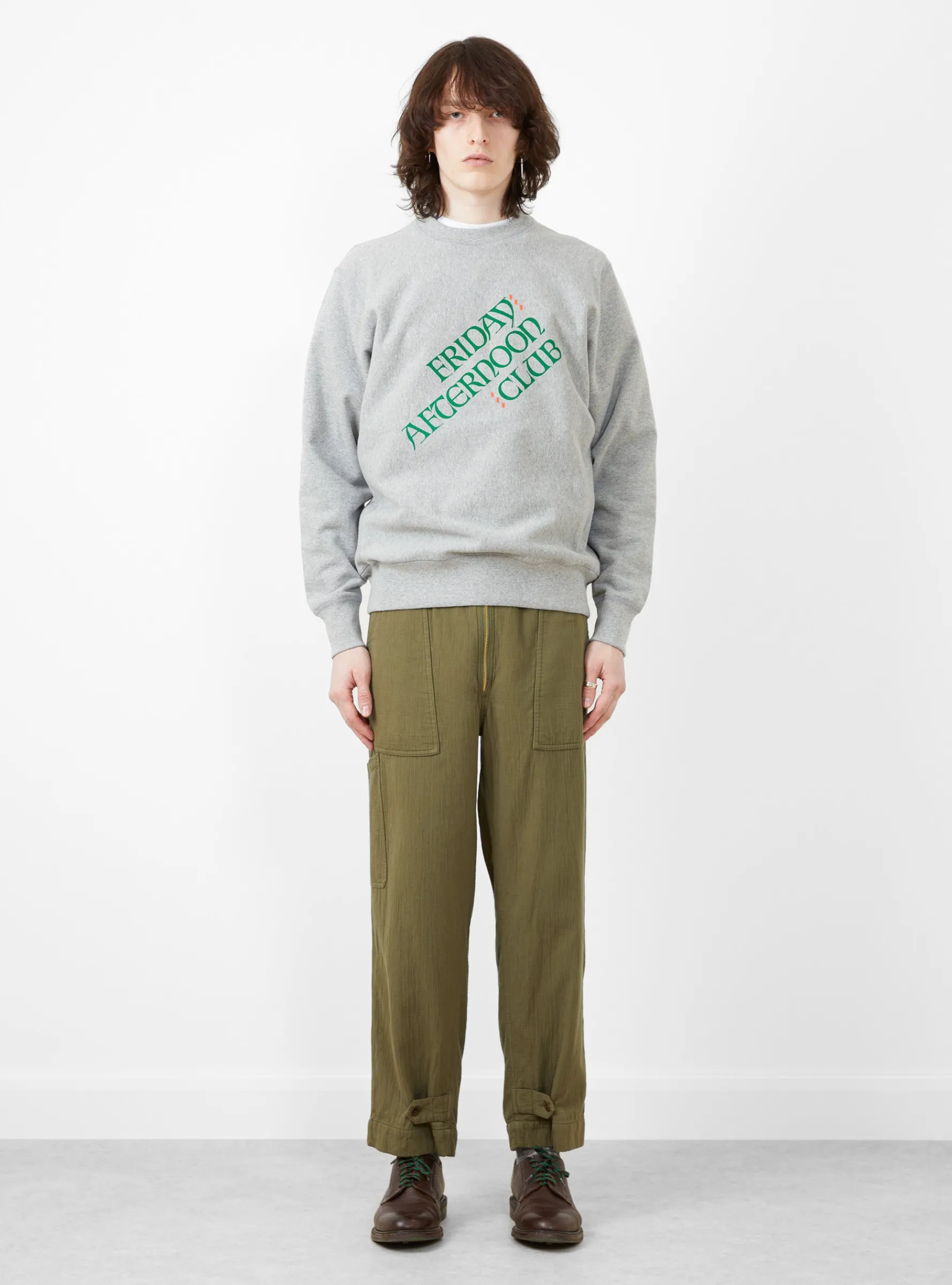 Friday Sweatshirt Heather Grey<TDR Sale