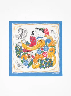 Fruit Shunga Bandana Blue<Kapital Clearance