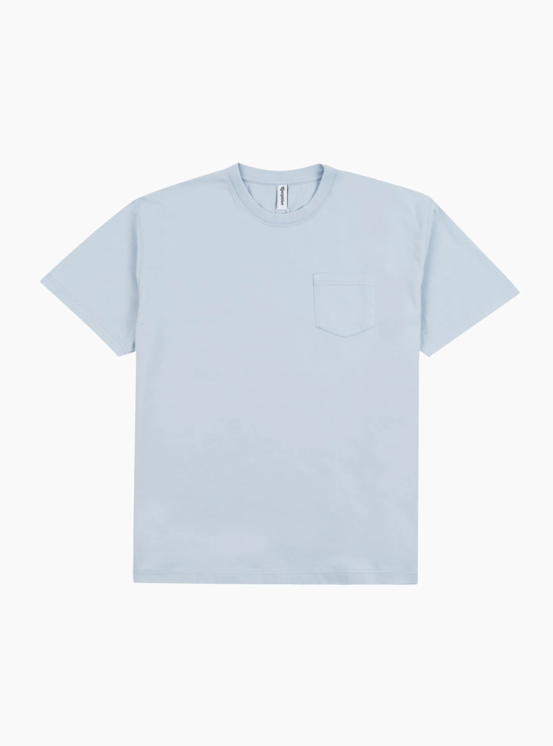 Fuming Pocket T-Shirt Ice Blue<Reception Discount