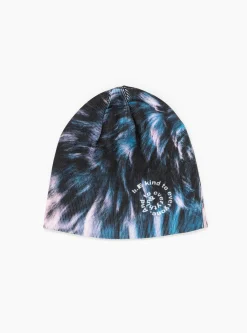 Fur Beanie Blue<b.Eautiful Sale