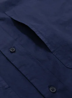 Garment-Dye Over Shirt Deep Blue<Still By Hand Online