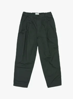 Garment-Dye 2 Tuck Pants Green Charcoal<Still By Hand Best