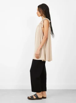 Gather Shell Top Sisal<Lauren Manoogian Fashion