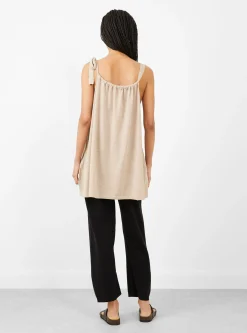 Gather Shell Top Sisal<Lauren Manoogian Fashion
