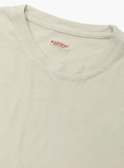 Gauze Jersey Pocket Tee Ivory<Kapital New