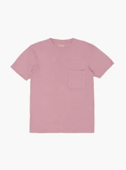 Gauze Jersey Pocket Tee Pink<Kapital New
