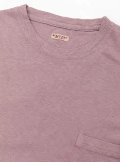Gauze Jersey Pocket Tee Pink<Kapital New