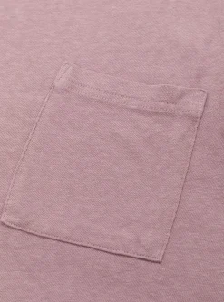 Gauze Jersey Pocket Tee Pink<Kapital New
