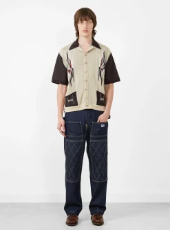 12G Cotton Knit Chimayo Aloha Polo Beige<Kapital Discount