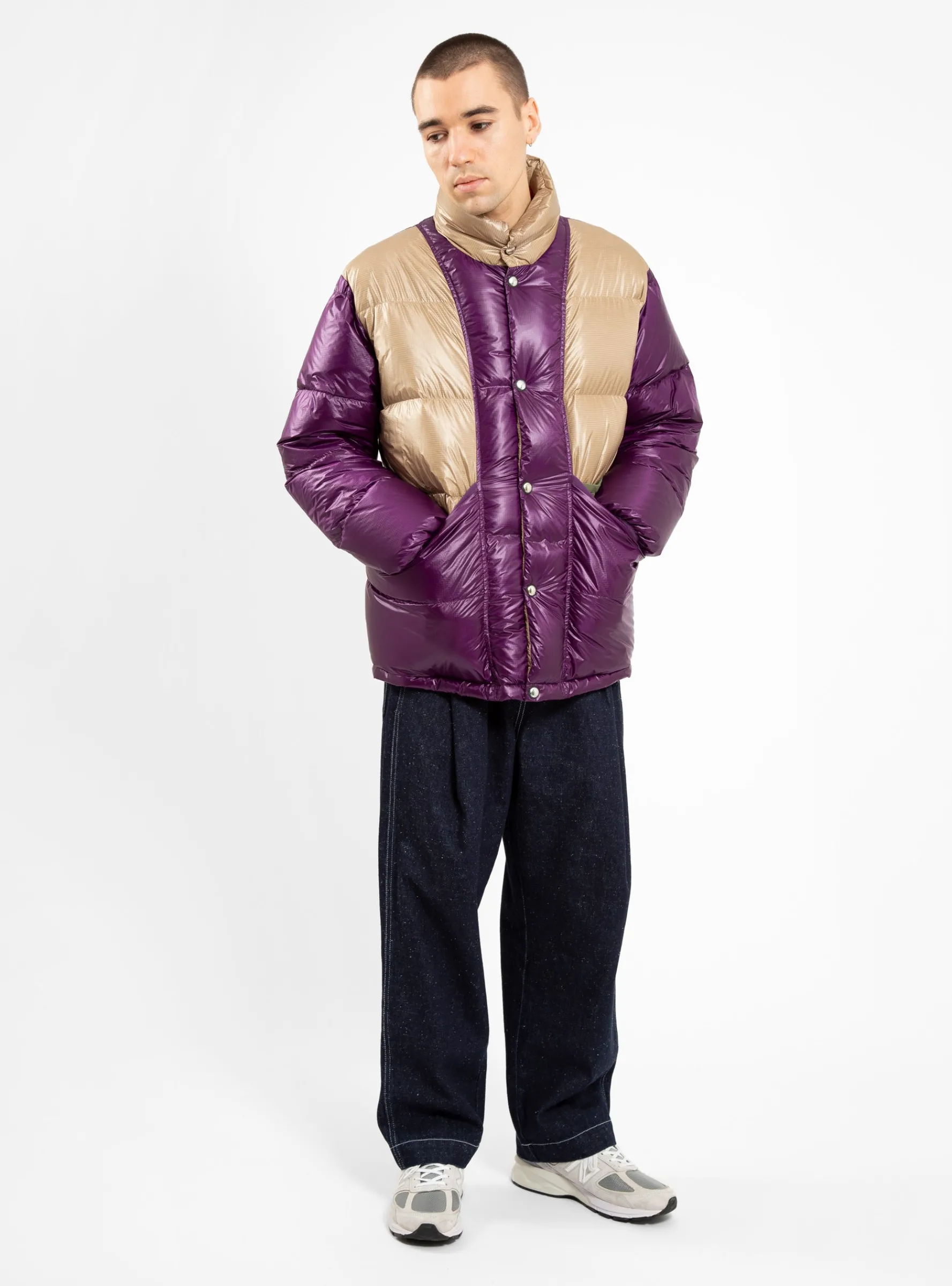 Goose Down Liner Purple<Garbstore Best