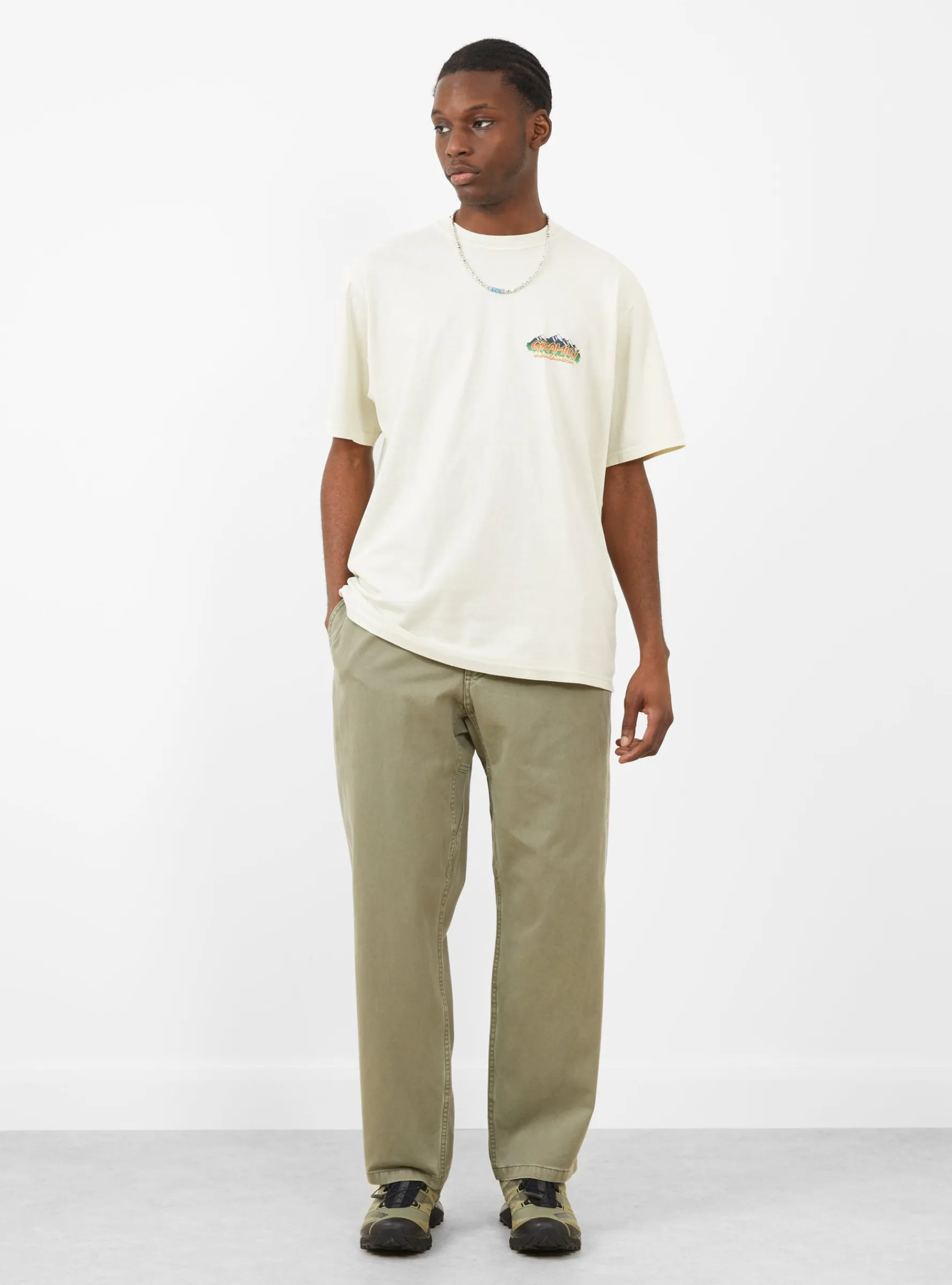 Straight Fit Pants Herb Pigment<Gramicci Best