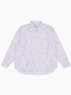 Grande V2 Shirt Lilac Floral<Garbstore Outlet