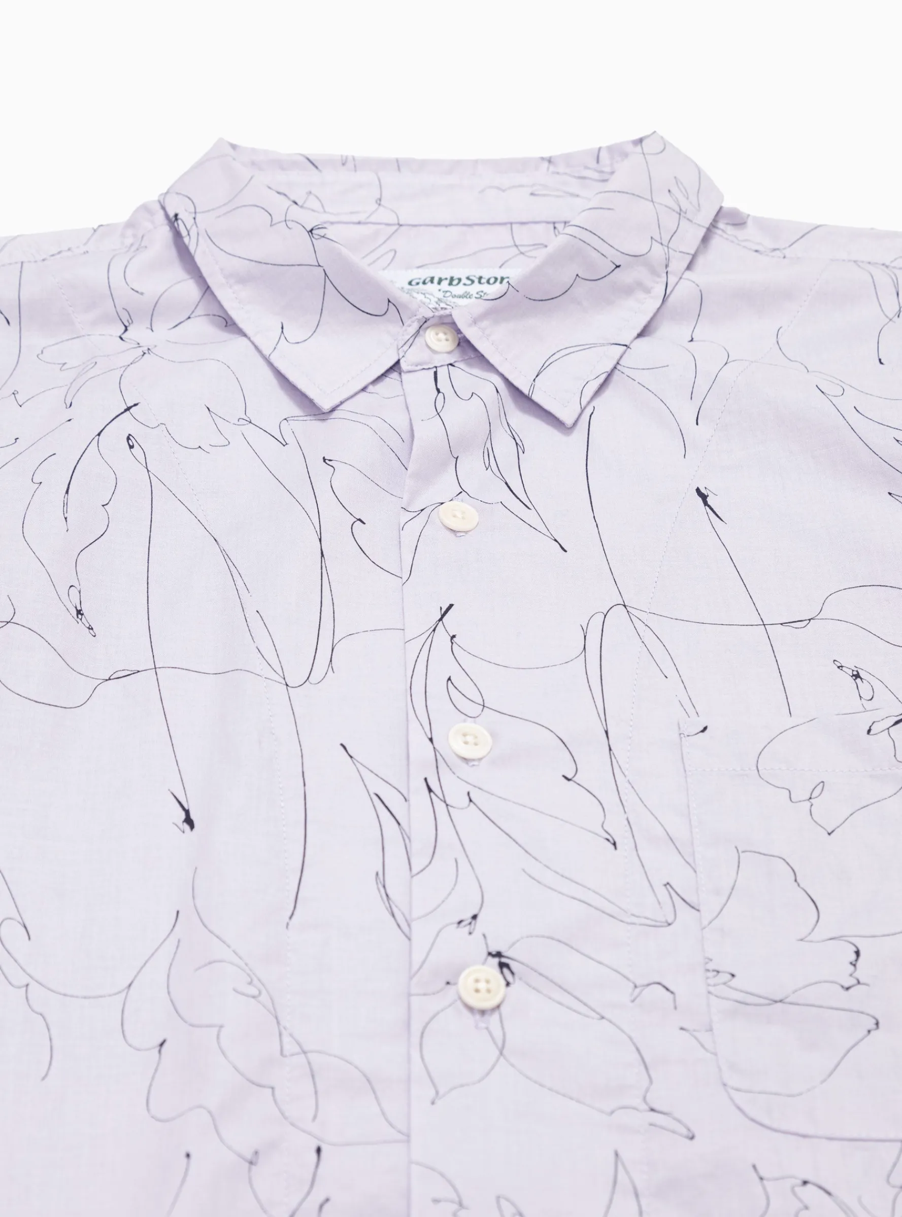 Grande V2 Shirt Lilac Floral<Garbstore Outlet