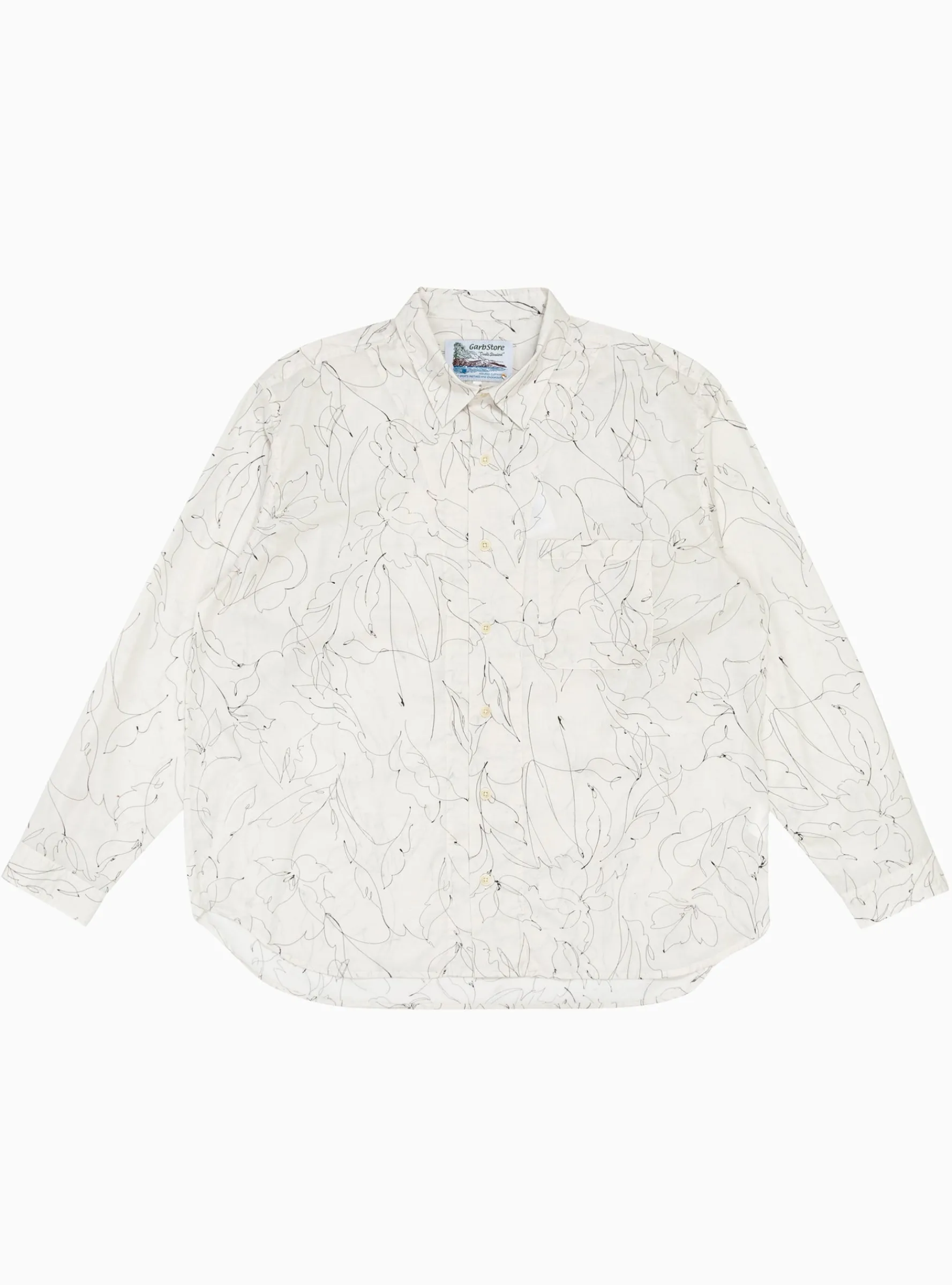 Grande V2 Shirt White Floral<Garbstore Best