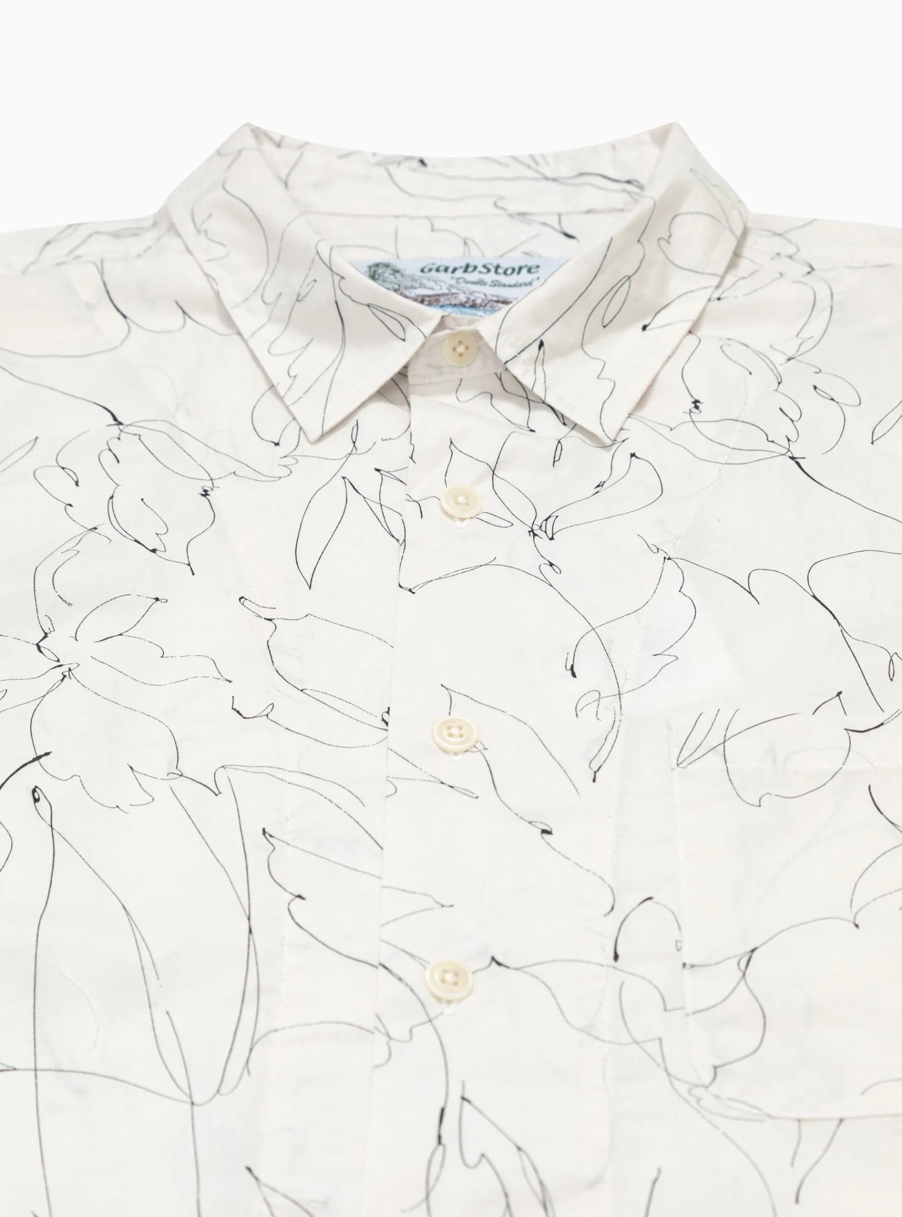 Grande V2 Shirt White Floral<Garbstore Best