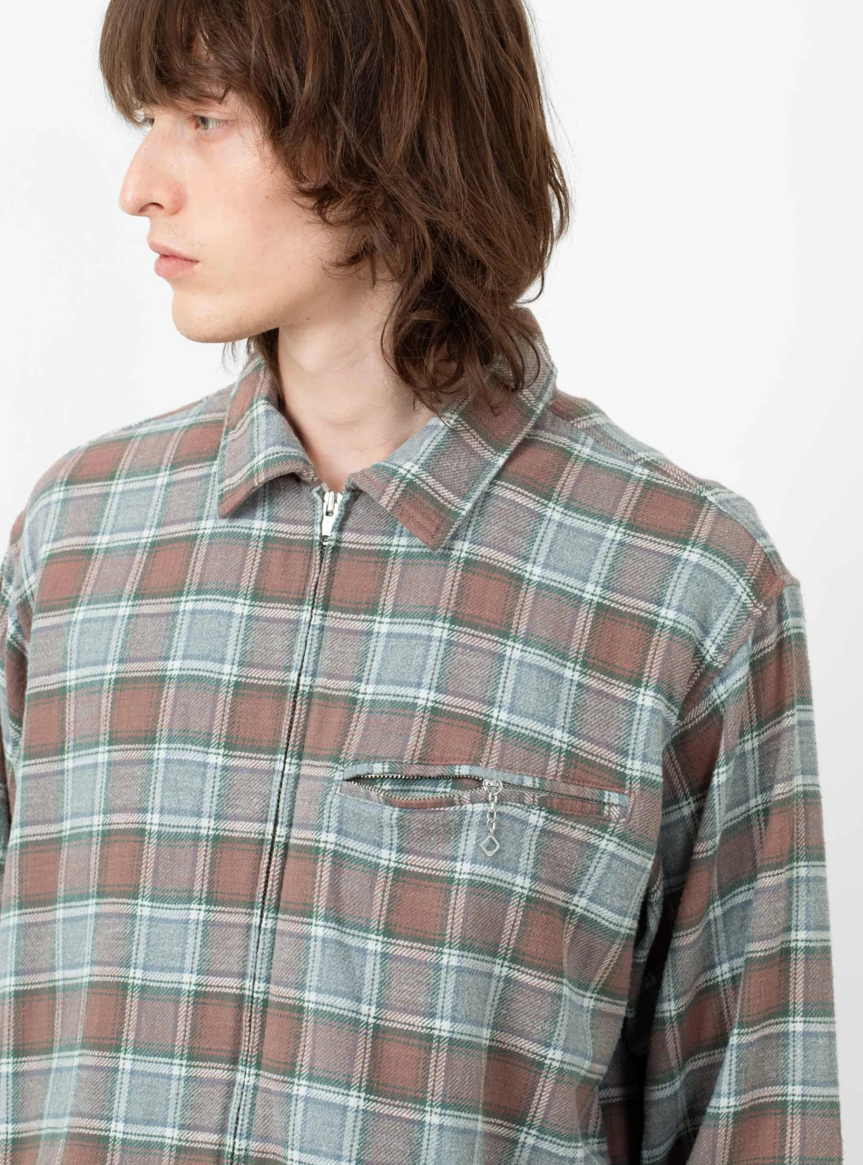 Grande Zip Shirt Pink<TDR New