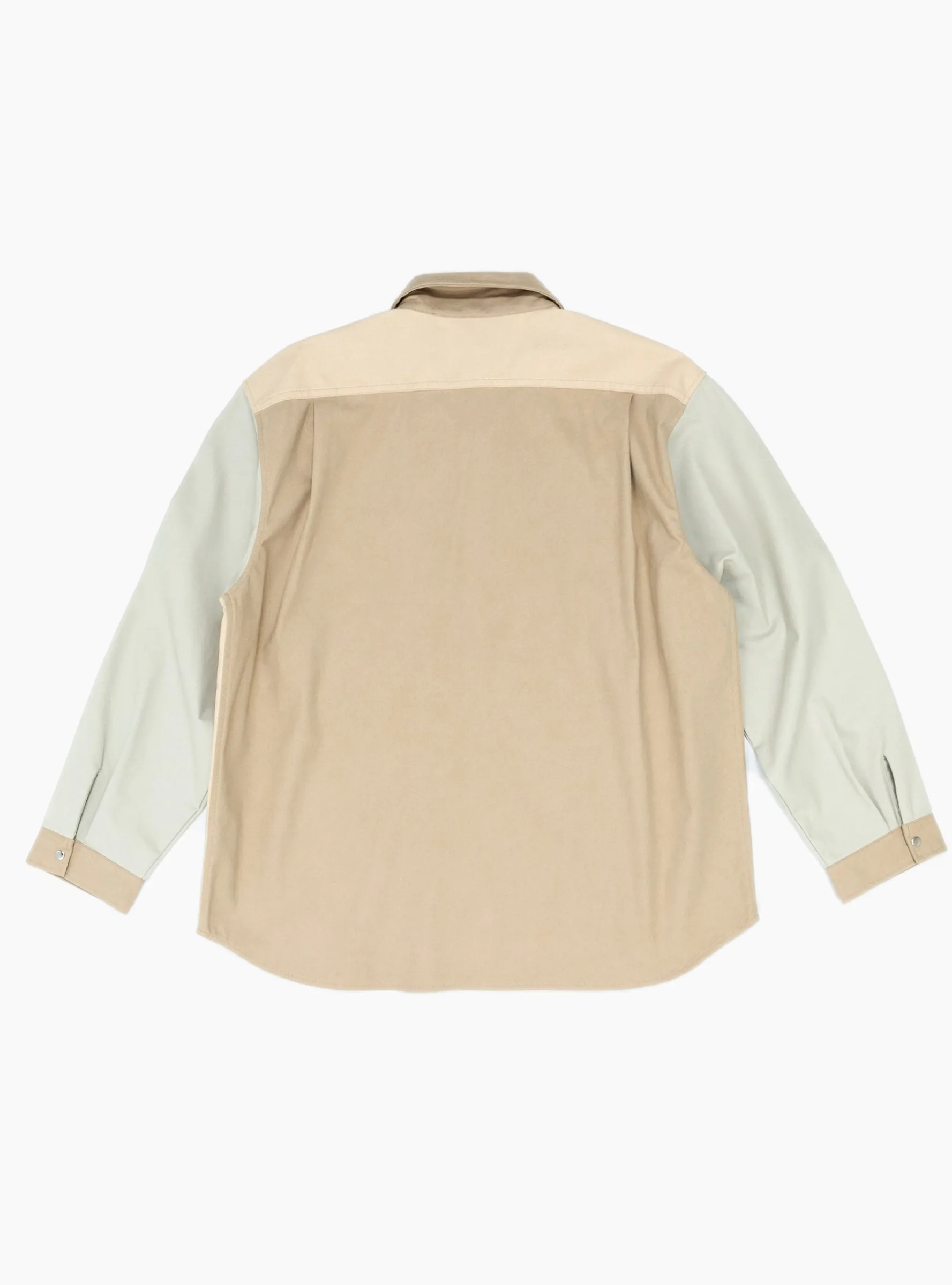 Grande Zip Shirt Tan<TDR Best