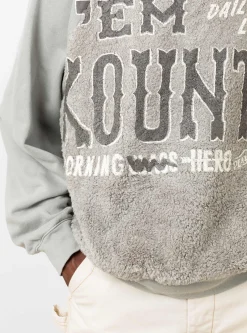 Grizzly Fur Sweatshirt Grey<Kapital Clearance