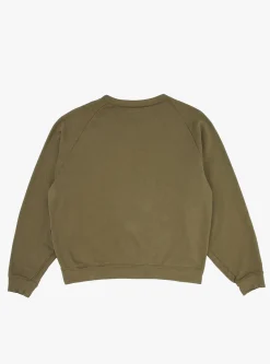 Grizzly Fur Sweatshirt Khaki<Kapital Sale