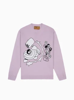 Hammer Sweater Lilac<Brain Dead Outlet