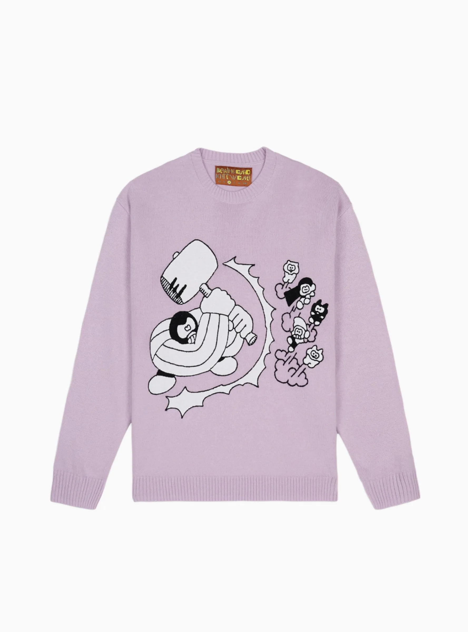 Hammer Sweater Lilac<Brain Dead Outlet
