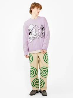 Hammer Sweater Lilac<Brain Dead Outlet