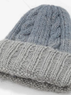 Hand Knit Fisherman Beanie Grey<Sublime Discount