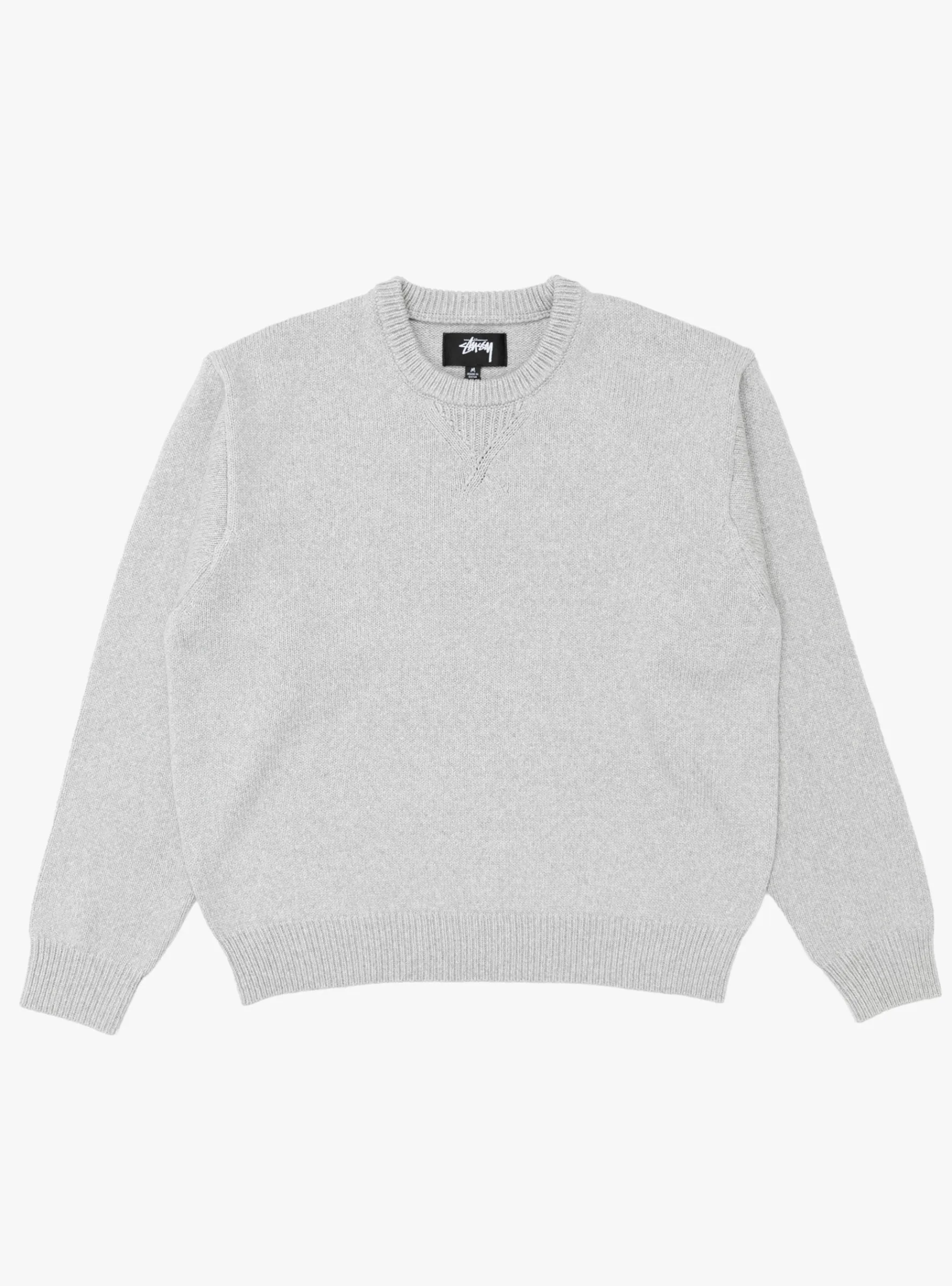 Handwritten Sweater Heather Grey<Stüssy New