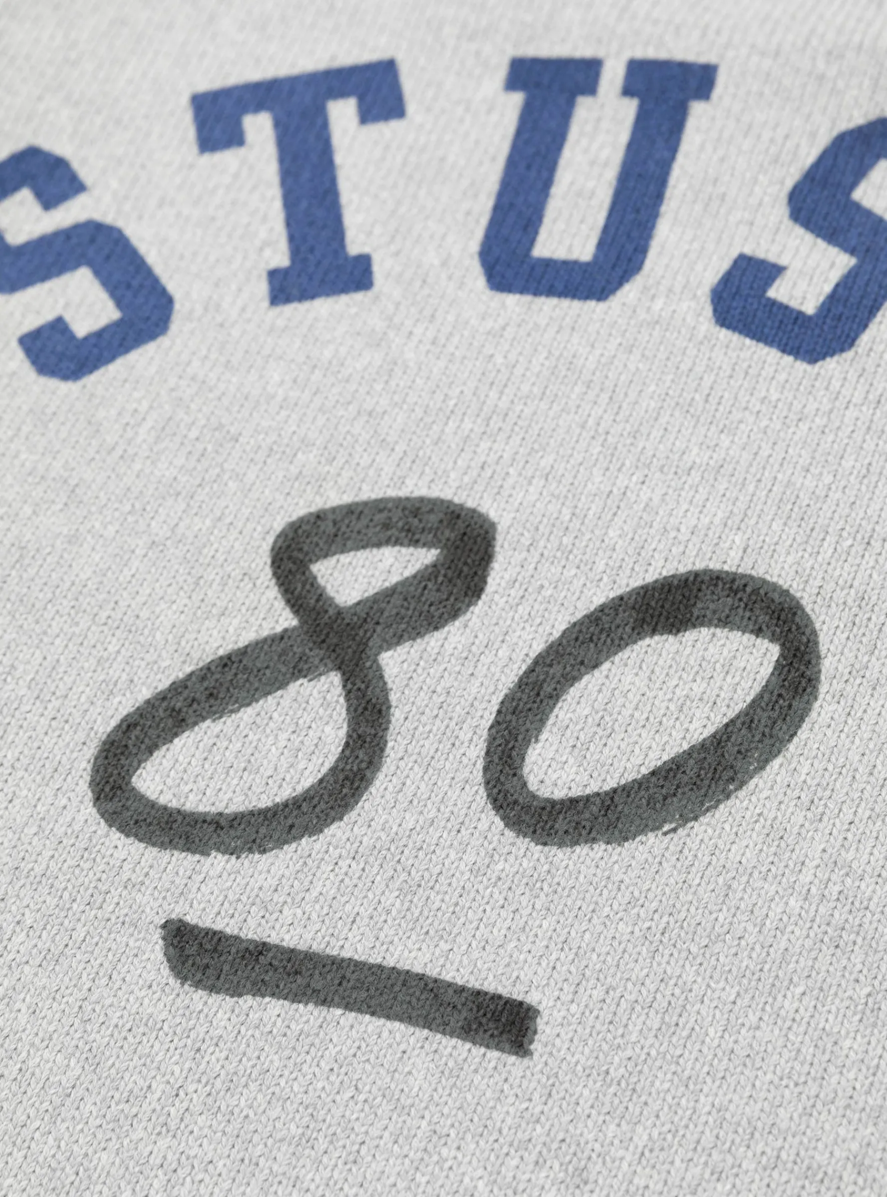 Handwritten Sweater Heather Grey<Stüssy New