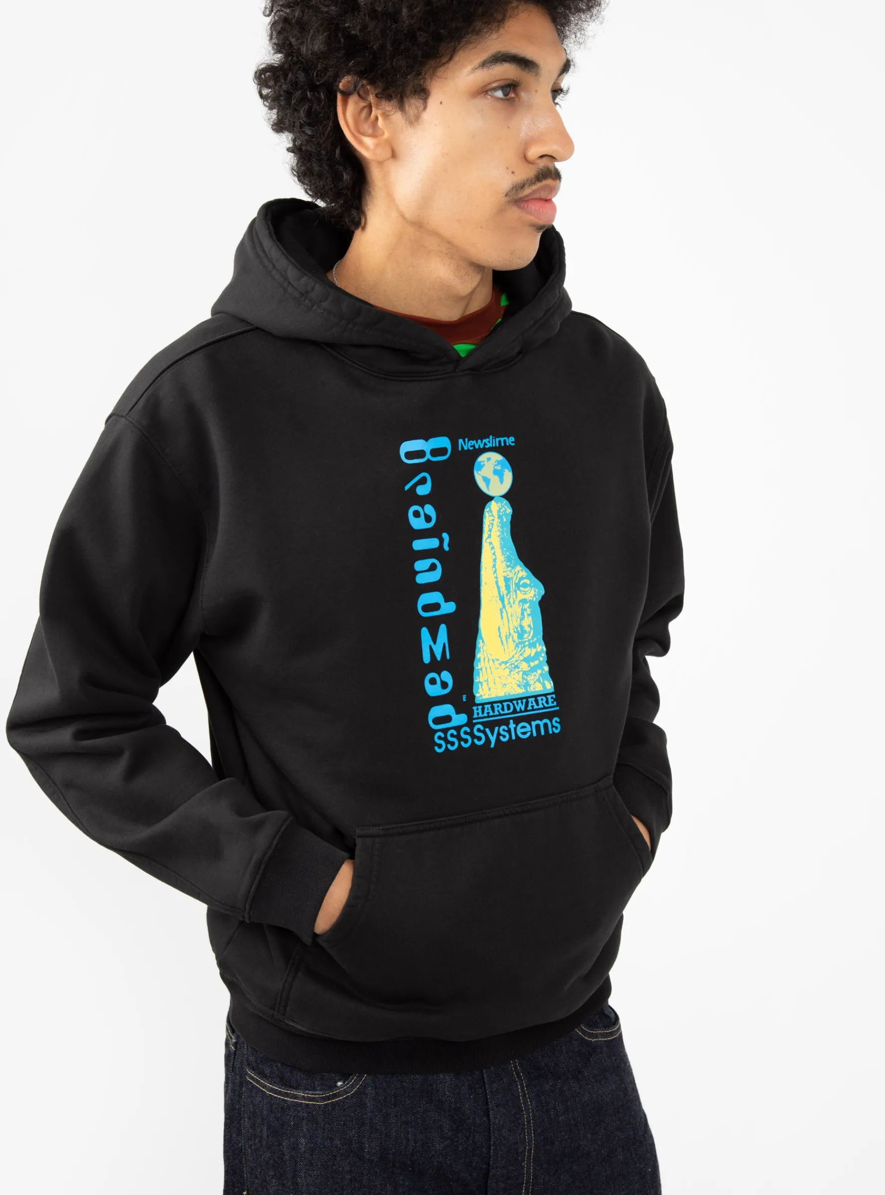 Hardware Systems Hoodie Black<Brain Dead Clearance