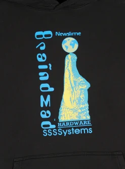 Hardware Systems Hoodie Black<Brain Dead Clearance